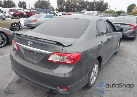 2011 Toyota Corolla S from USA, damaged, VIN 2T1BU4EE3BC555302